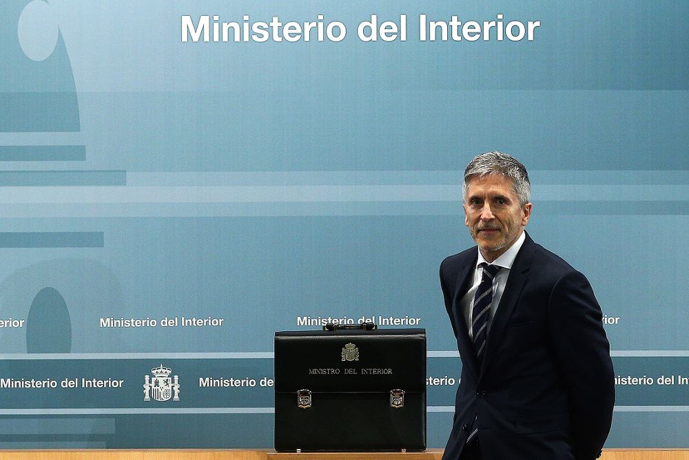 El ministro del Interior Fernando Grande-Marlaska.