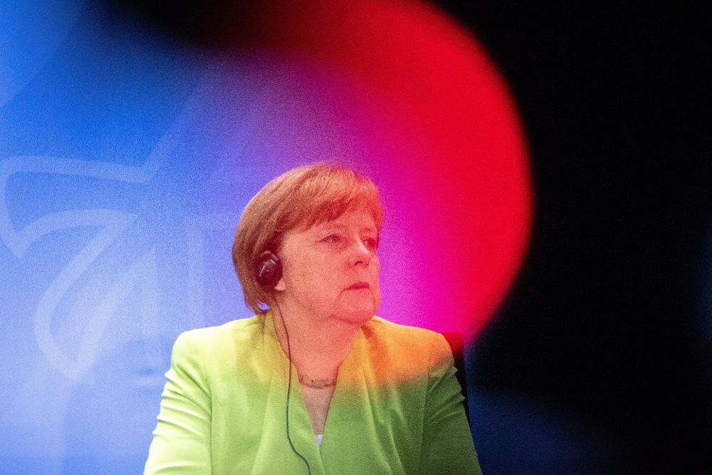 Ángela Merkel.