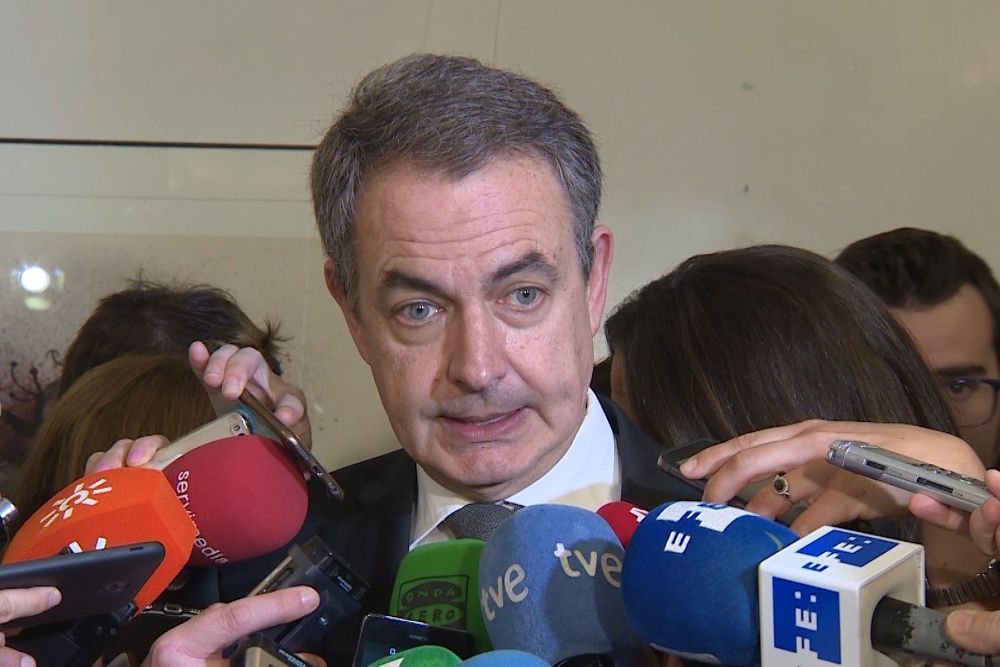 El expresidente del Gobierno, José Luis Rodríguez Zapatero.