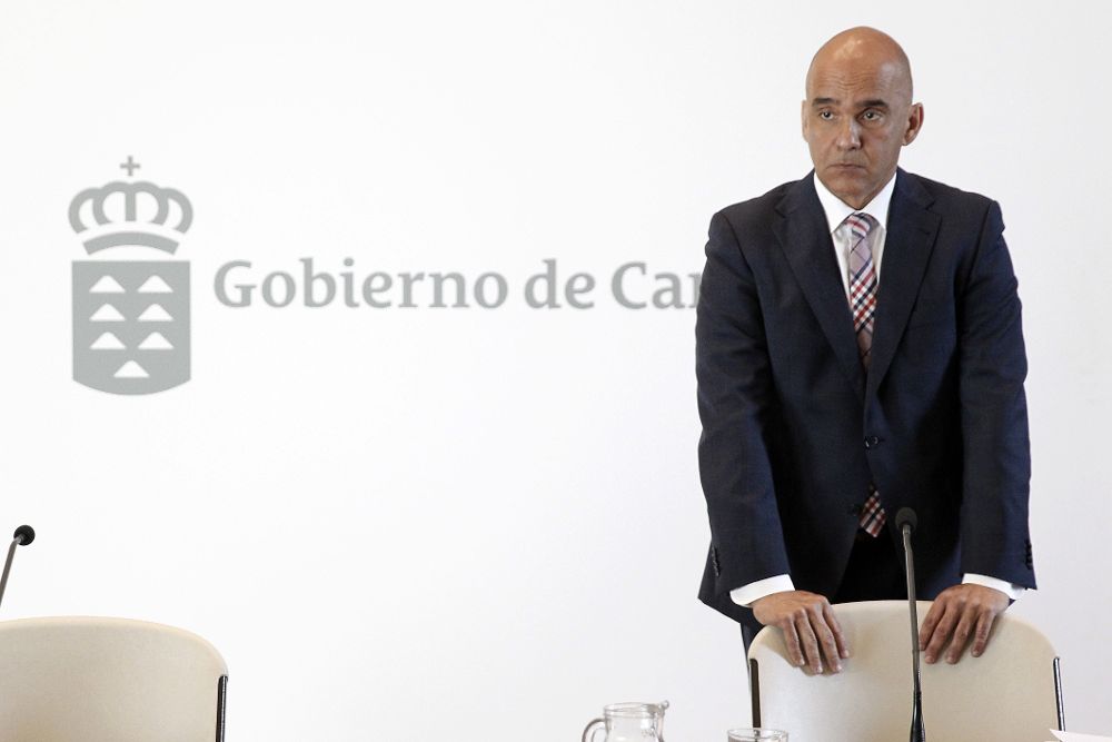 El viceconsejero de Administraciones Públicas y Transparencia del Gobierno de Canarias, Antonio Llorens.