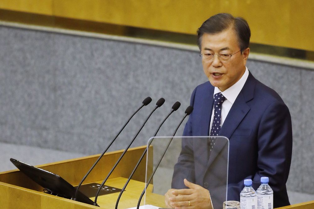 l presidente surcoreano, Moon Jae-in.