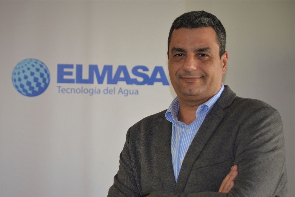 El gerente de Elmasa Tecnología del Agua, Carmelo Santana.
