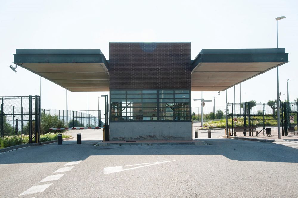 Vista del centro Penitenciario de Puig de les Basses en Figueres (Girona), en donde la expresidenta Carme Forcadell y la exconsellera Dolors Bassa serán ingresadas en las próximas horas.