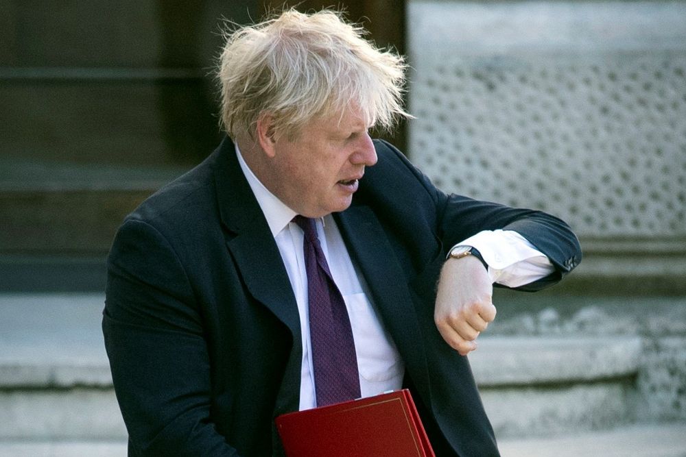 Fotografía de archivo que muestra al ministro de Exteriores británico, el conservador Boris Johnson.