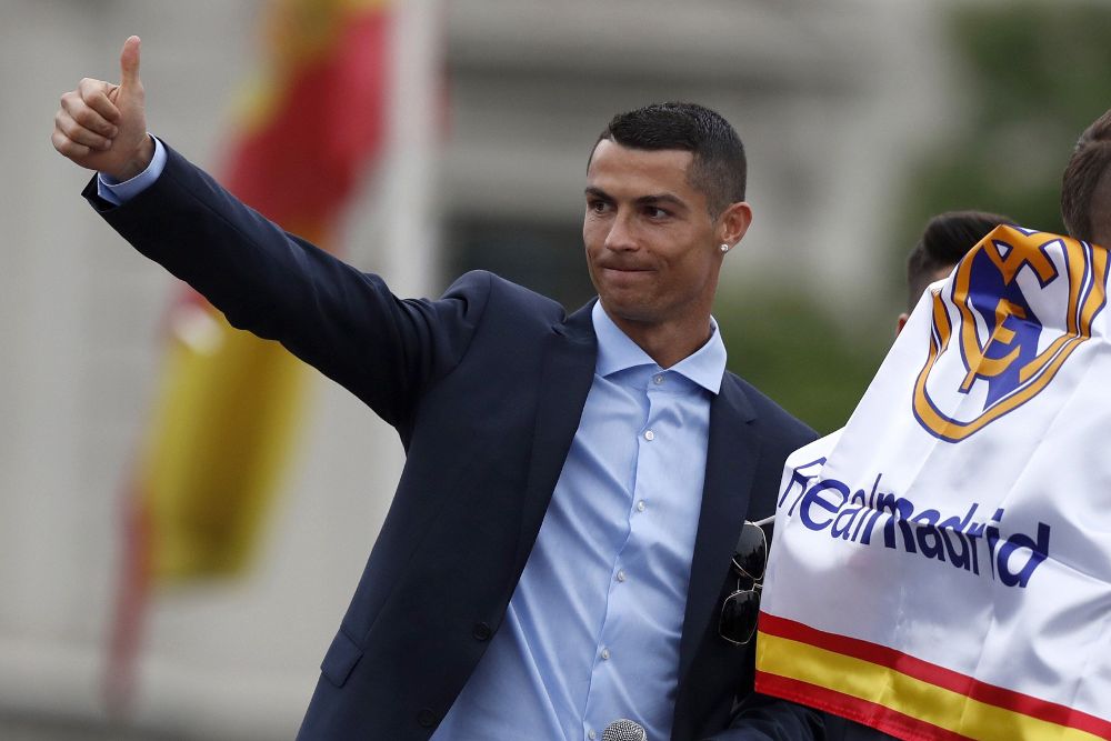 2018 del delantero portugués Cristiano Ronaldo.