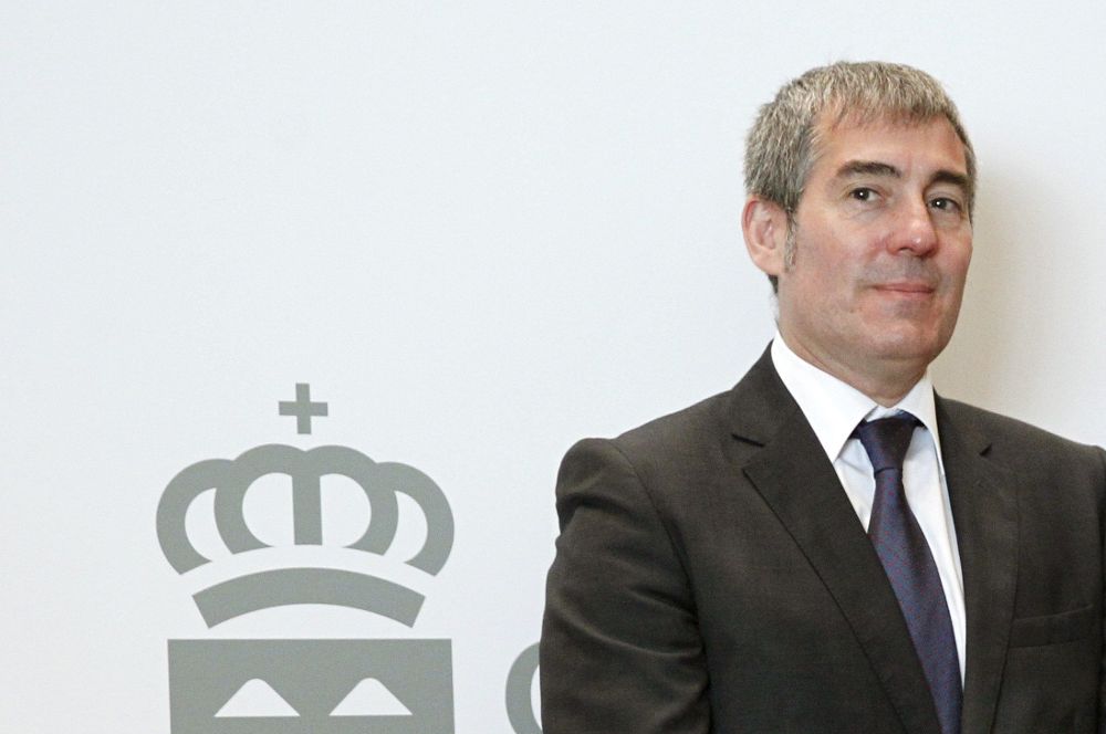 El presidente del Gobierno regional, Fernando Clavijo.