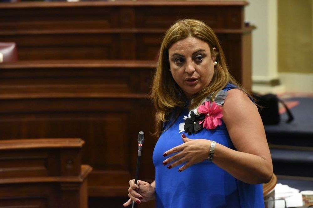 Cristina Valido, consejera de Empleo, Políticas Sociales y Vivienda del Gobierno de Canarias