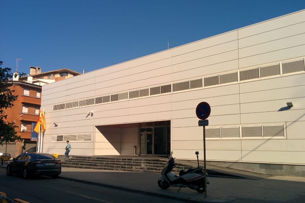 Comisaría de los Mossos d'Esquadra en Cornellà de Llobregat (Barcelona).