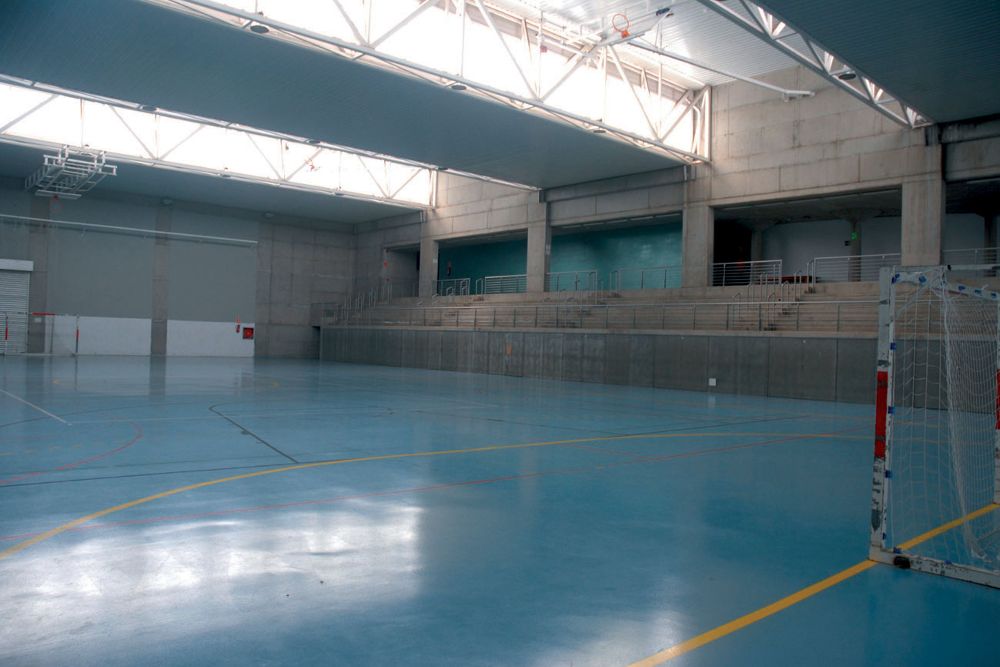 El pabellón polideportivo Pablos Abril, en Taco (La Laguna), donde se realizarán las pruebas.