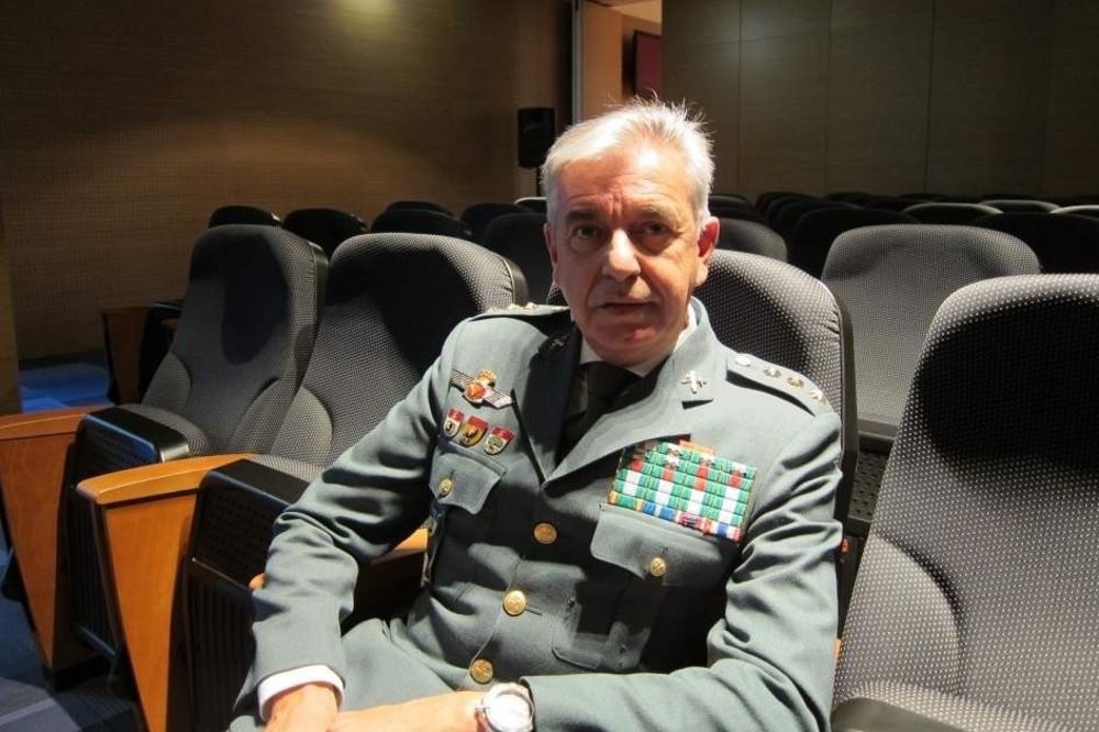 El coronel Manuel Sánchez Corbí. 