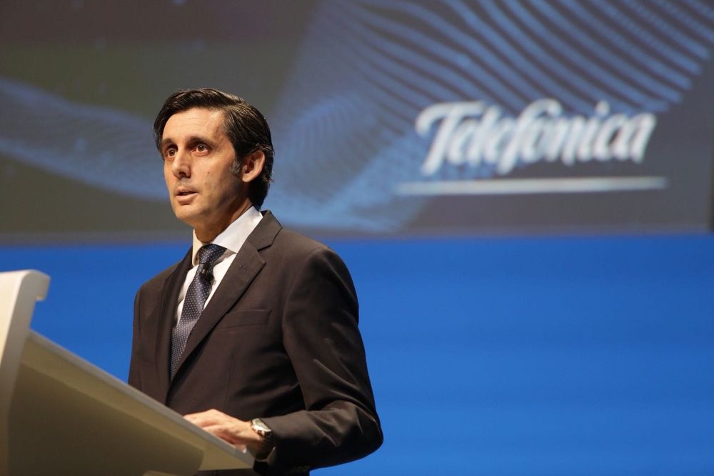 2018 El presidente de Telefónica, José María Álvarez-Pallete.