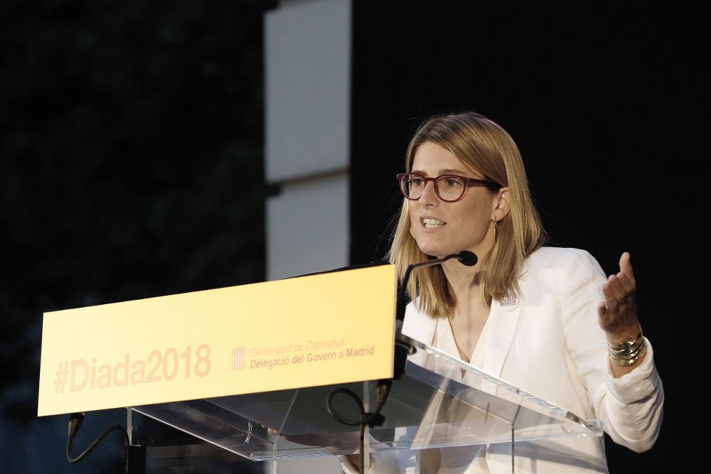 La consellera de Presidencia de la Generalitat, Elsa Artadi.