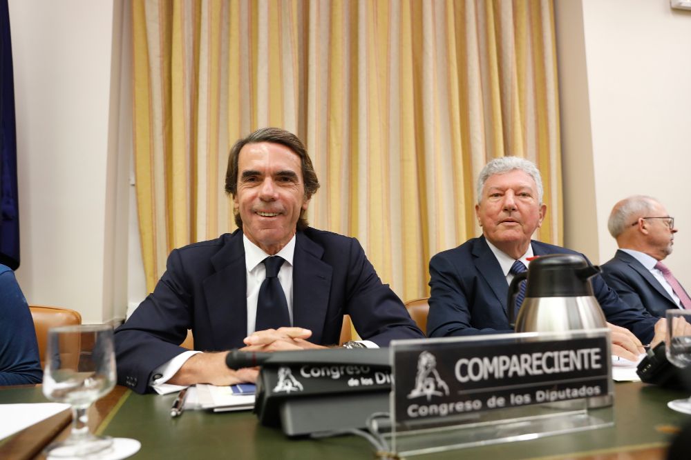 Comisión de Investigación sobre la presunta financiación ilegal del Partido Popular con la comparecencia del expresidente del PP José María Aznar.