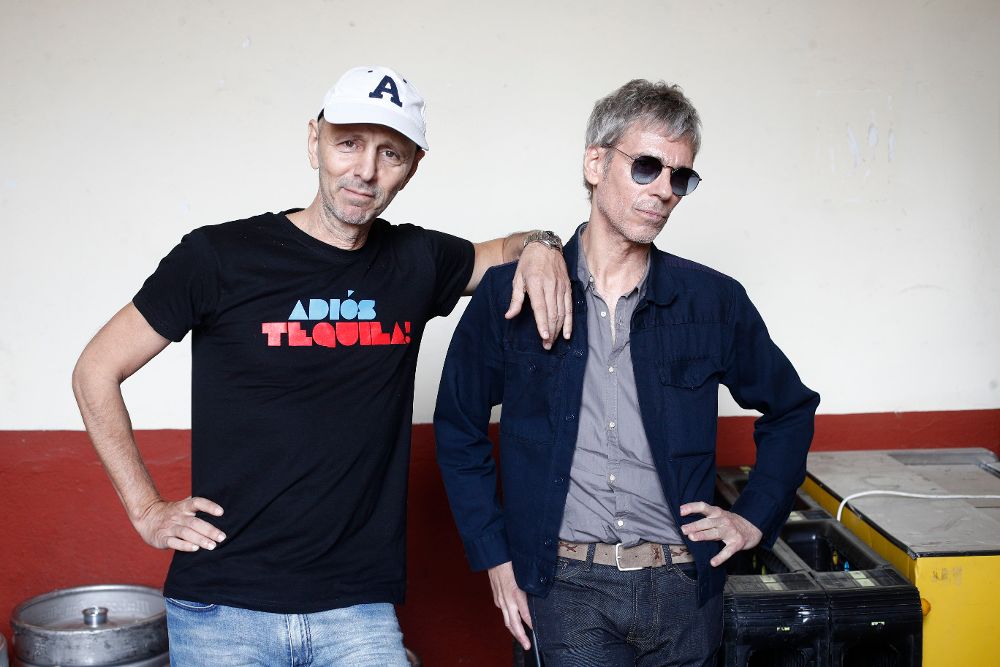 Alejo Stivel y Ariel Rot, del grupo Tequila, presentan su próximo concierto que tendrá lugar el 25 de septiembre en el Wizink Center de Madrid.