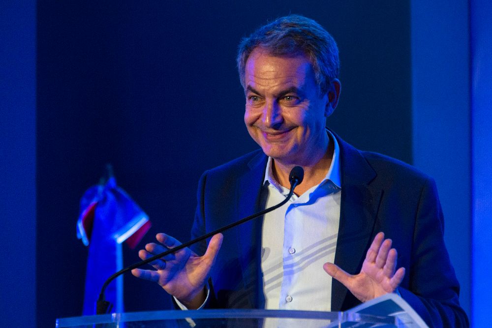 El expresidente del Gobierno de España José Luis Rodríguez Zapatero.
