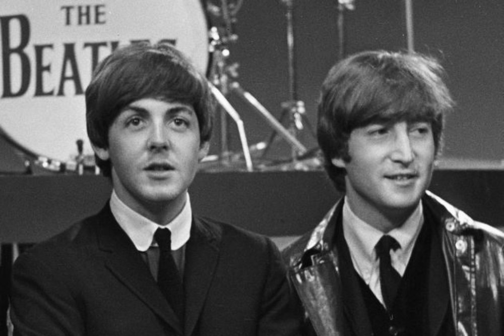 Paul McCartney y John Lennon, que se disputaban la autoría del tema 'In my Life'.