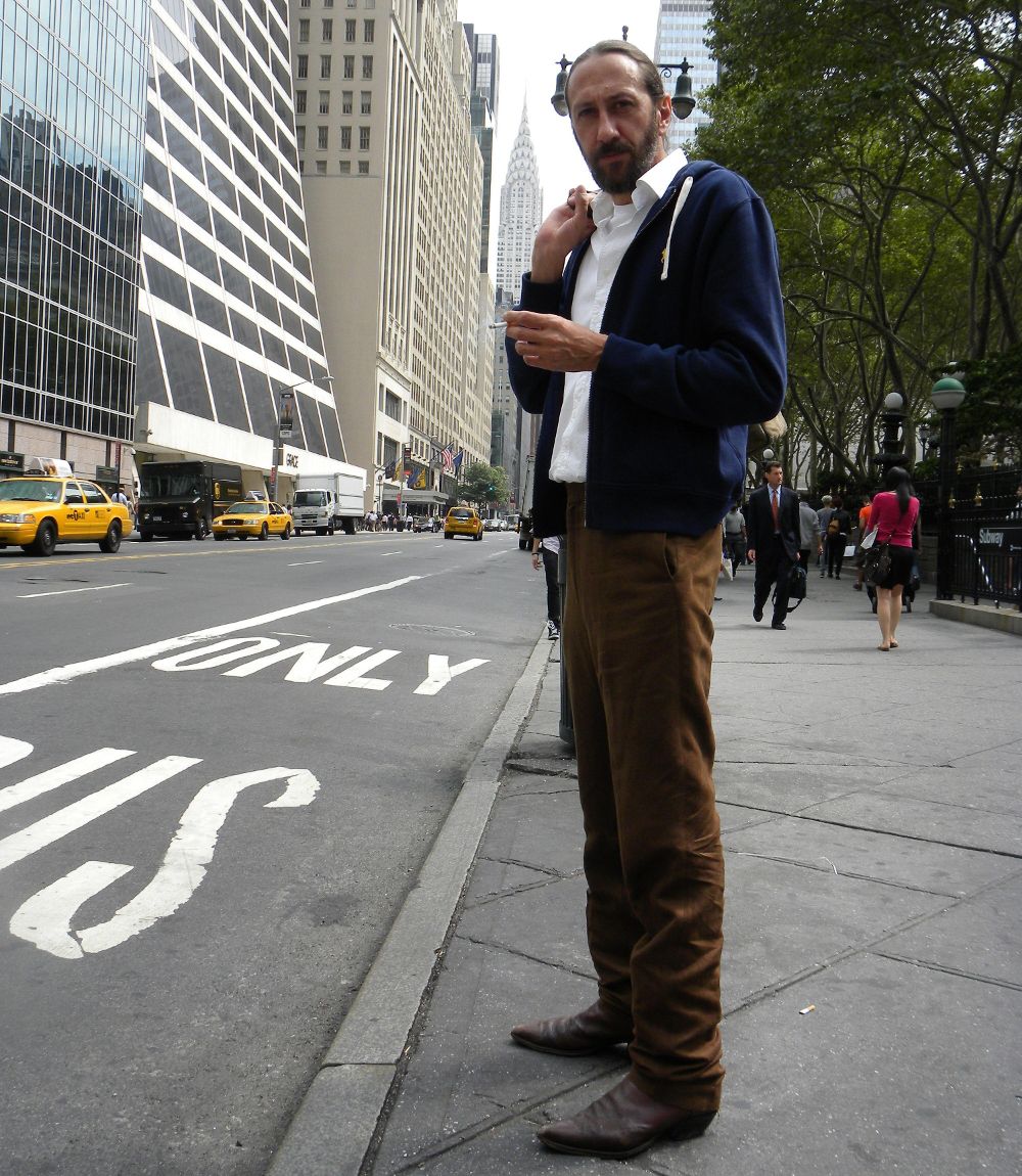 Miguel Adrover en Nueva York en 2009.