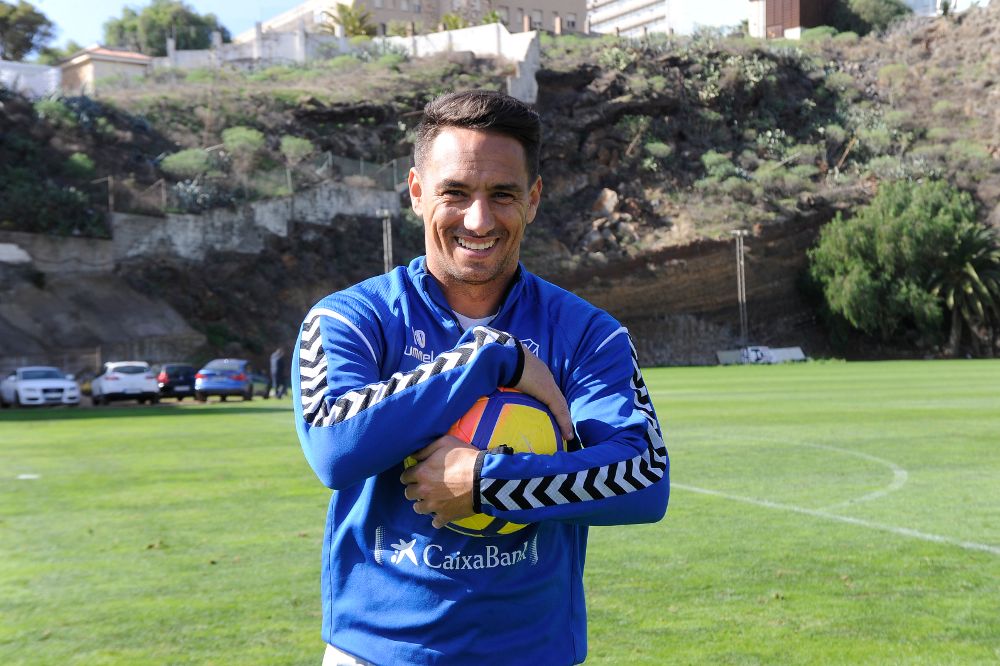 Suso Santana, capitán del CD Tenerife.