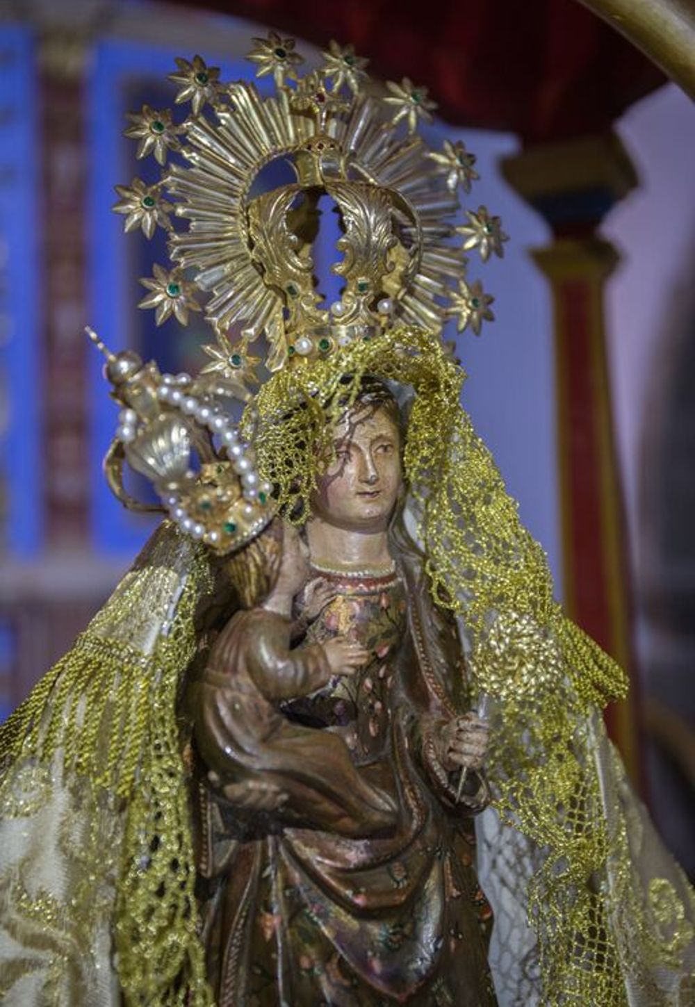 Imagen de la Virgen de Guadalupe.