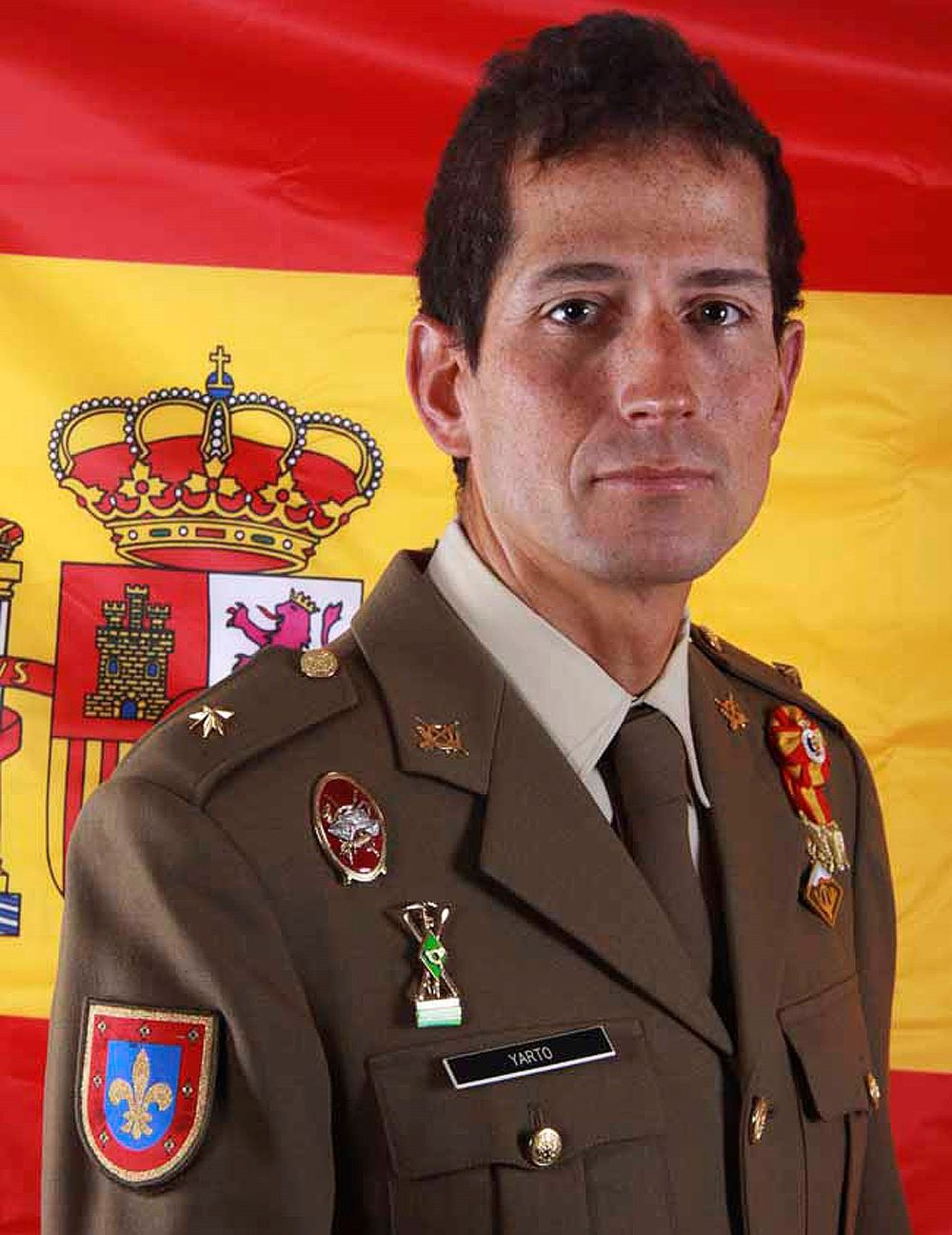 El comandante Fernando Yarto, muerto esta madrugada.