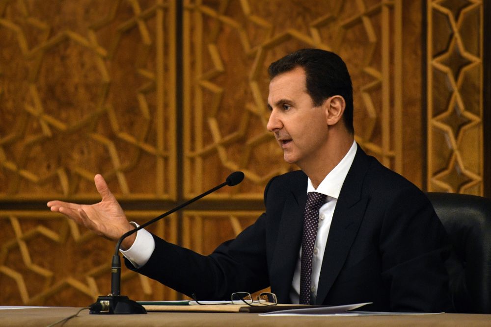 Bashar Assad.