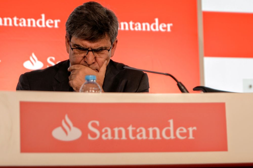 El consejero delegado de Banco Santander, José Antonio Álvarez, presenta los resultados de la entidad correspondientes al primer trimestre del año.
