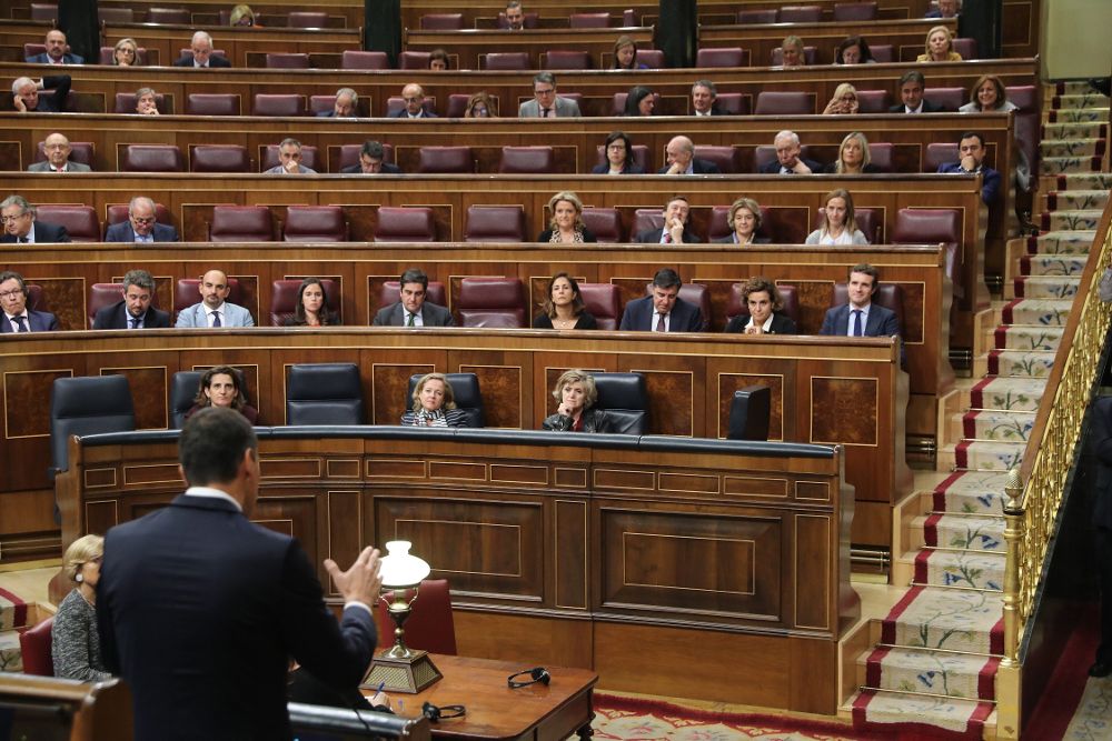 Una sesión del Congreso de los Diputados. Para un 27% de españoles los políticos son el principal problema del país.