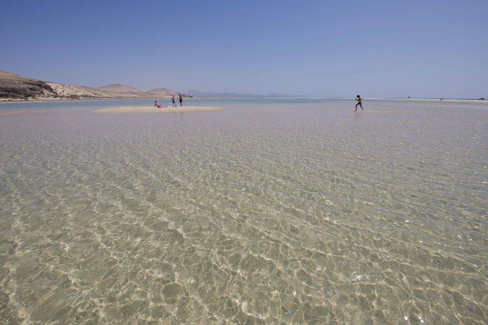 Playa del Risco del Paso en el municipio de Pajara-Fuerteventura, uno de los escenarios naturales elegidos por Ridley Scott para el rodaje de "Exodus".