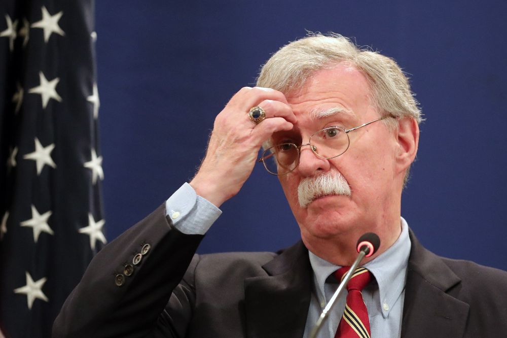 El asesor de seguridad nacional de la Casa Blanca, John Bolton.