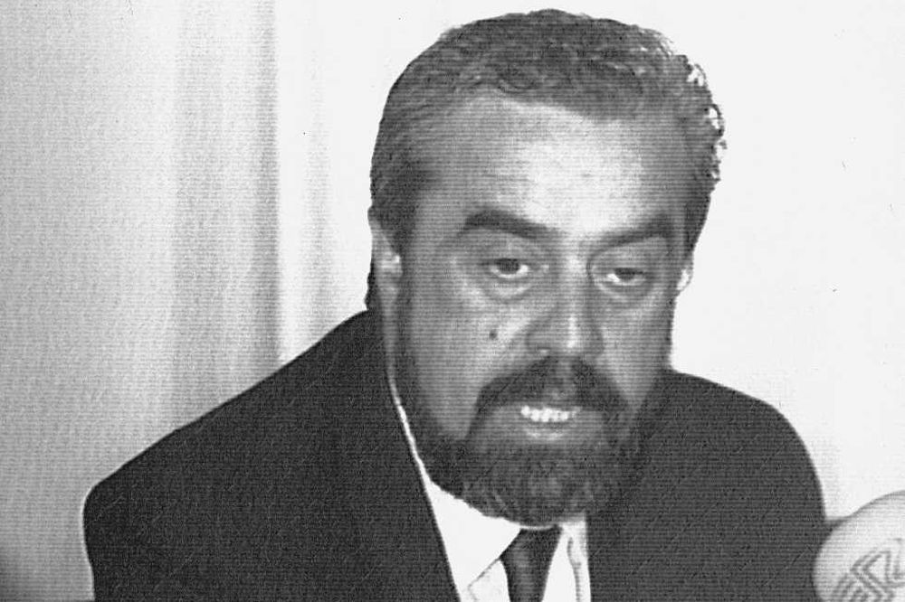 Tomás Rodríguez Bolaños en 1995.