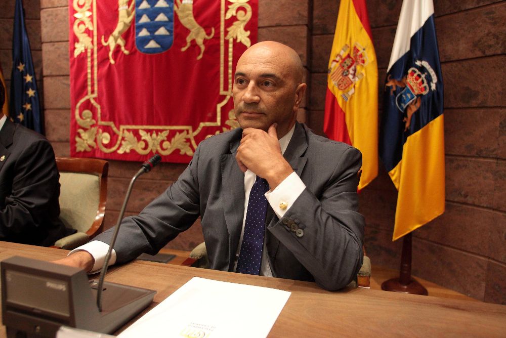 Antonio Doreste, presidente del Tribunal Superior de Justicia de Canarias.