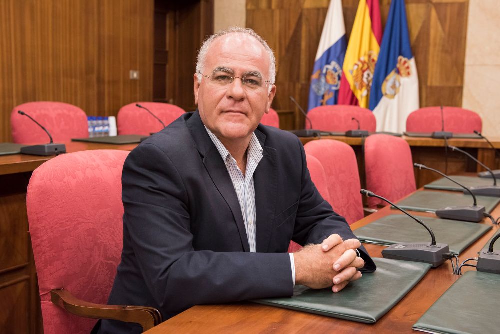 Carlos Cabrera, portavoz del PP en el Cabildo Insular de La Palma.