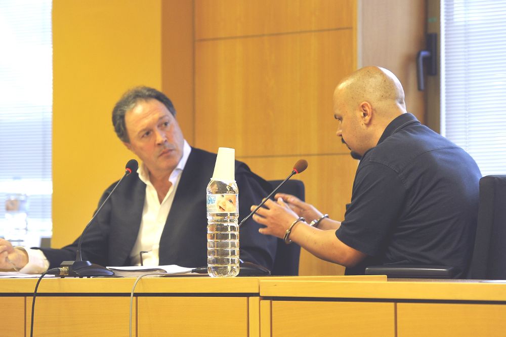 Imagen de la sesión de ayer en el juicio que se celebra en la Audiencia Provincial de Santa Cruz de Tenerife.