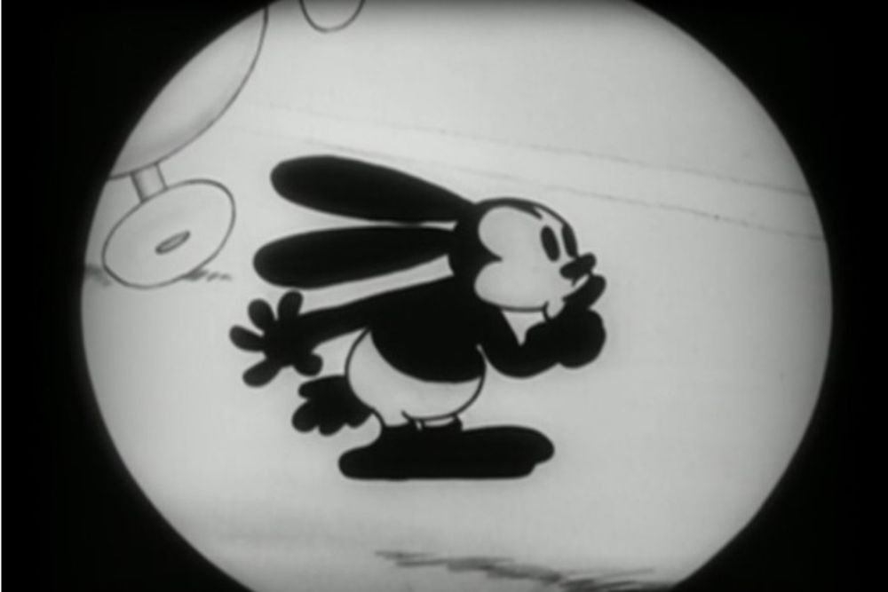 Oswald, el conejo afortunado.