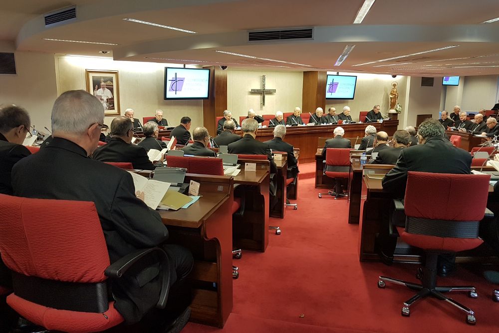 Sesión inaugural de la Asamblea Plenaria de los obispos