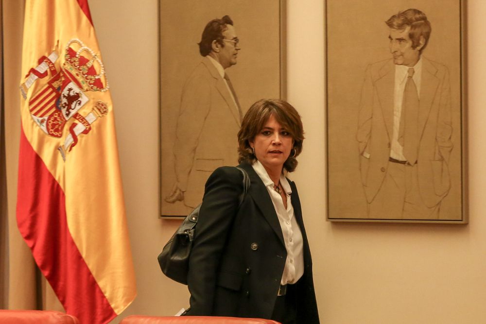 La ministra de Justicia, Dolores Delgado, responsable de la Abogacía del Estado.