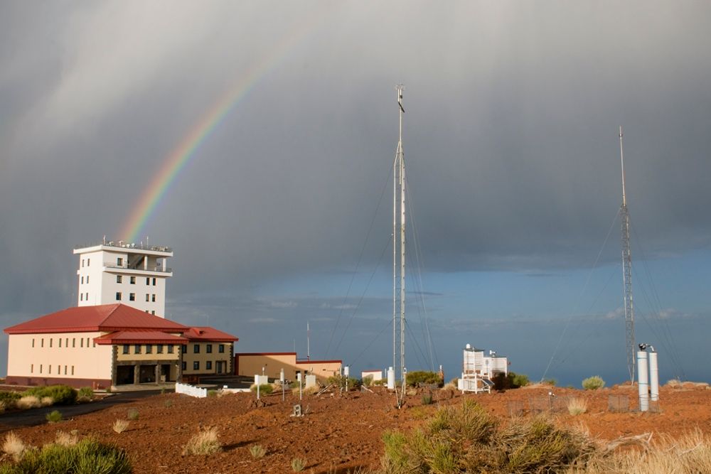 Observatorio meteorológico de Izaña.