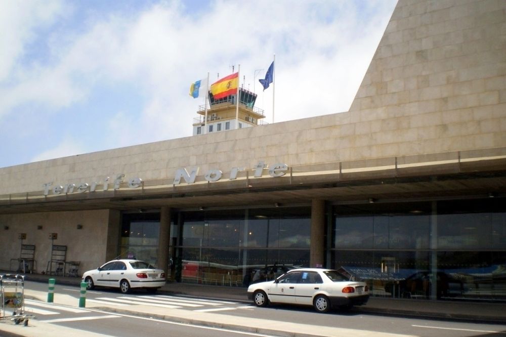 Terminal del Aeropuerto Tenerife Norte.