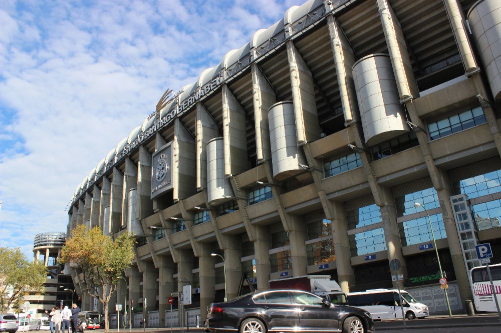 Estadio Santiago Bernabeu.