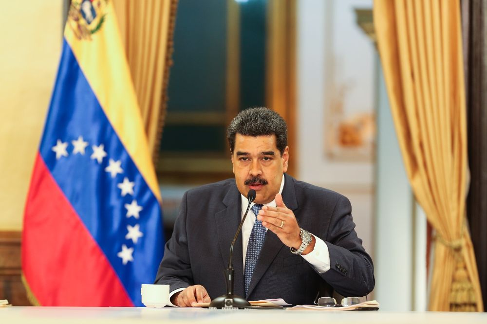 Nicolás Maduro, en un acto de gobierno en Caracas.