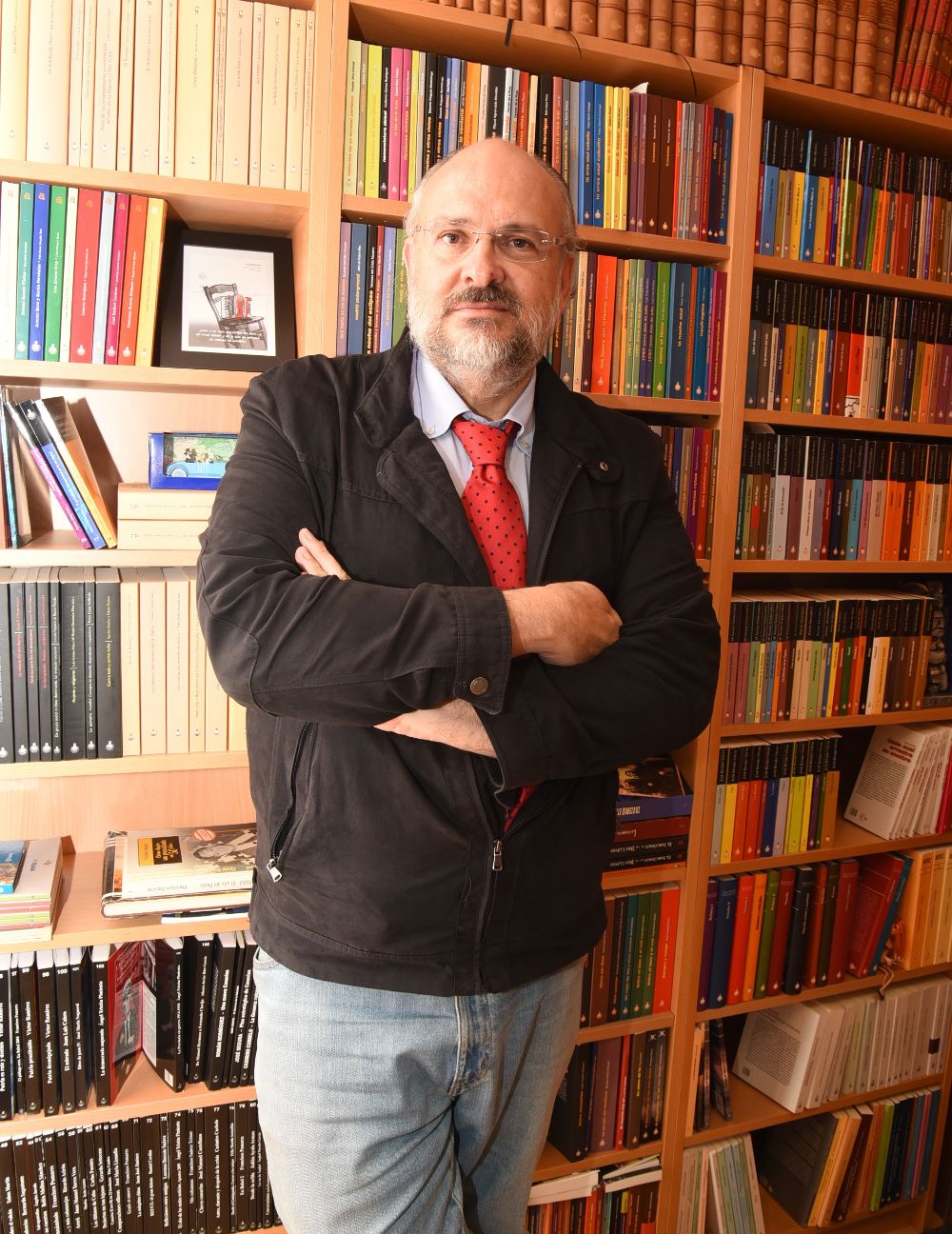 Francisco Pomares, presidente de la Fundación Cine+Comic