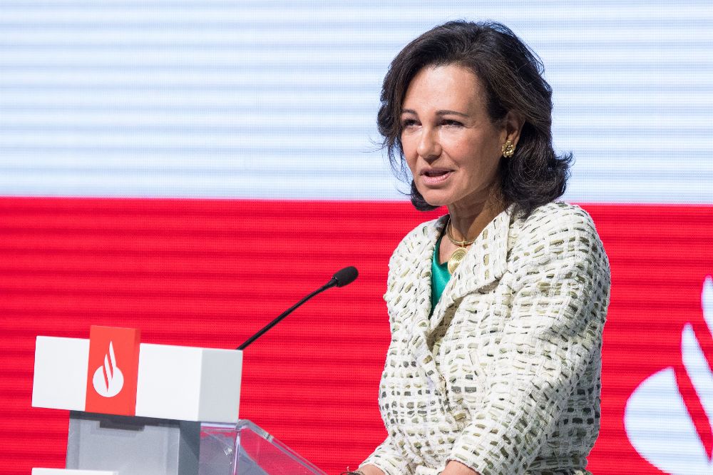 Ana Botín, presidenta Banco Santander.