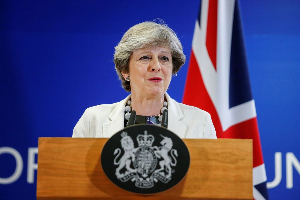 La primera ministra británica, Theresa May, se enfrenta el martes a la última prueba para sacar adelante su plan del "brexit".