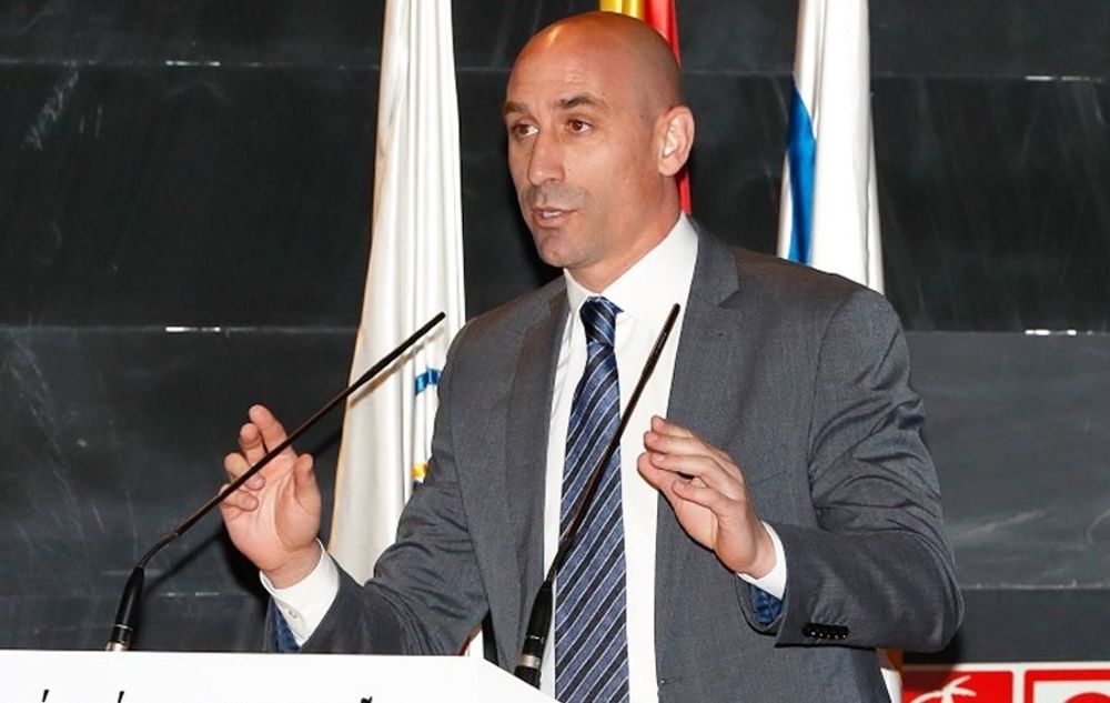El presidente de la Real Federación Española de Fútbol (RFEF), Luis Rubiales.
