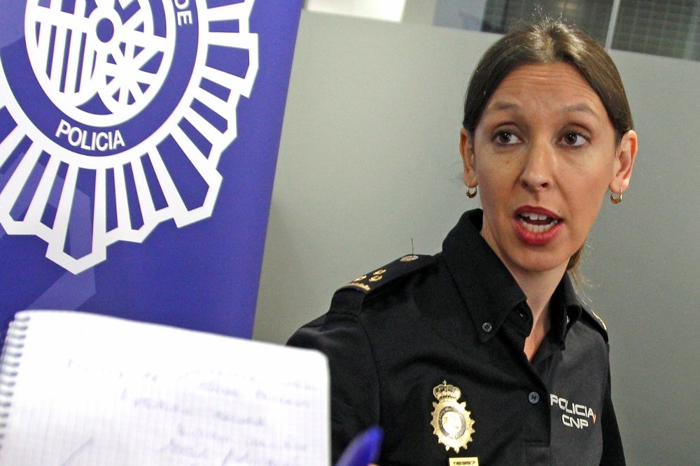 La jefe de la unidad de Familia y Mujer (UFAM) de la Policía Nacional de Alicante, Raquel Barajas.