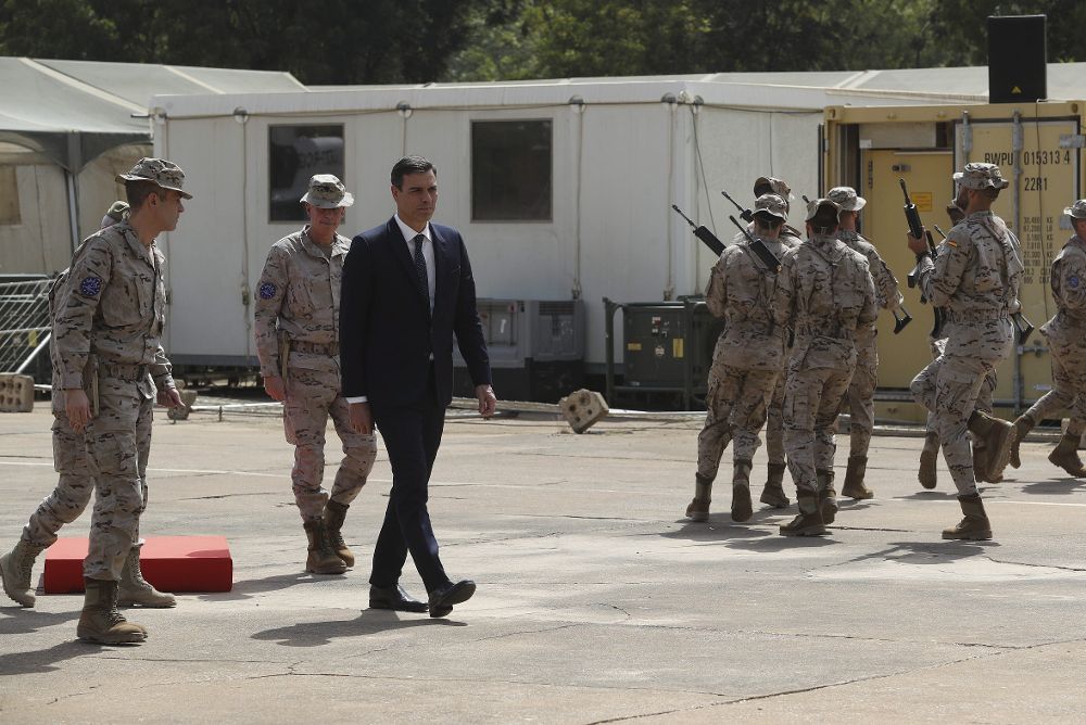 El presidente del Gobierno español, Pedro Sánchez, ha llegado hoy a Mali para visitar al contingente militar de su país desplegado en ese país.