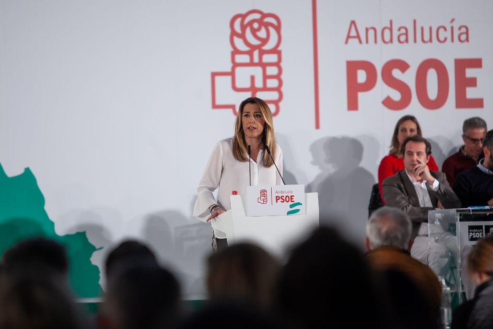 Susana Díaz en el Comité Director del PSOE-A.