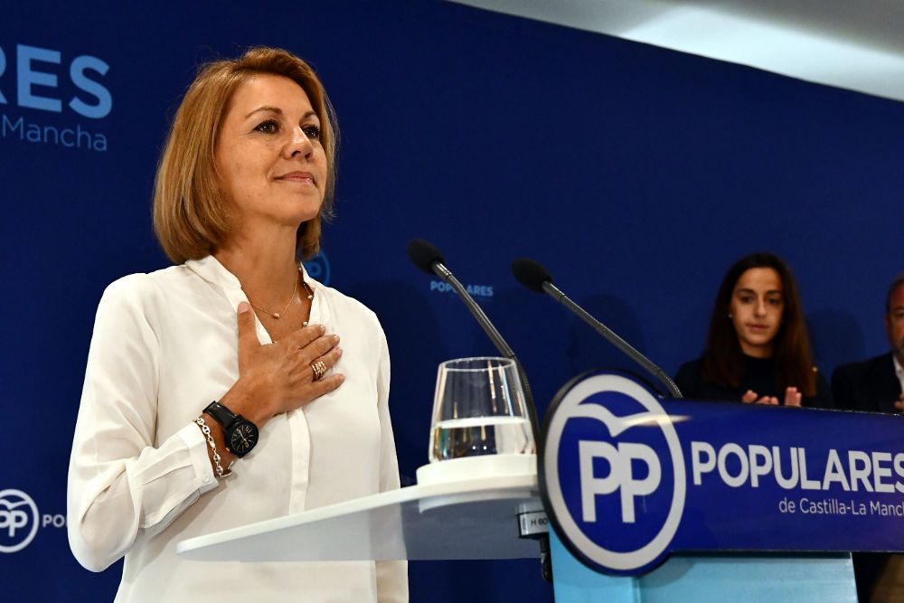María Dolores de Cospedal, exministra y exsecretaria general del PP.