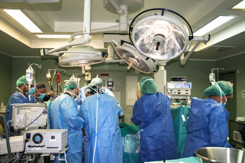 Intervención quirúrugica en el hospital de la Candelaria en octubre pasado.