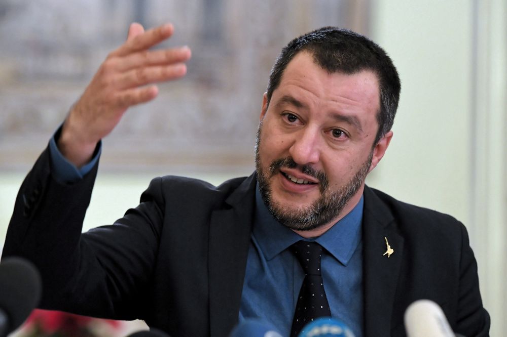 El viceprimer ministro italiano, Matteo Salvini.